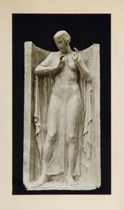 1915 Sculpture Guardian of the Arts Ulric H. Ellerhusen - ORIGINAL SCULPT