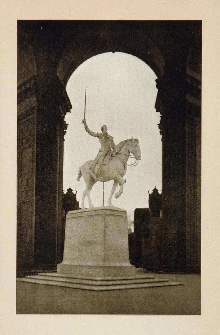 1915 Sculpture Lafayette Paul Wayland Bartlett Print - ORIGINAL SCULPT