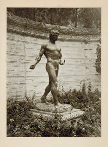 ORIG 1915 Sculpture Print Sower Albin Polasek Cresson - ORIGINAL SCULPT