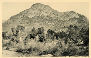 1887 Cajon Mountain Summit Peak San Diego Landscape - ORIGINAL PHOTOGRAVURE SD1