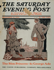 1906 SEP November 24 Cover Middle East Edward Penfield - ORIGINAL SEP1