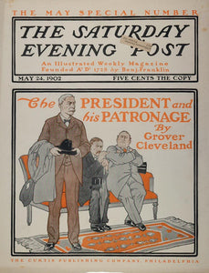 1902 Guernsey Moore SEP Original Cover May 24 Men - ORIGINAL SEP2
