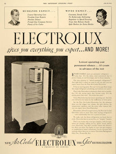 1933 Ad Air Cooled Electrolux Gas Refrigerator Servel - ORIGINAL SEP3
