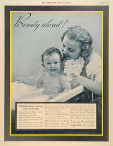 1919 Ad Ivory Soap Procter Gamble Beauty Baby Hygiene - ORIGINAL SEP4