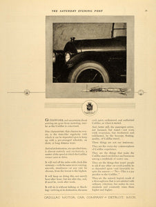 1919 Ad Antique Cadillac Car Train Detroit Michigan - ORIGINAL ADVERTISING SEP4