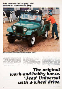 1965 Ad Kaiser Jeep Universal Truck Toledo Ohio Livestock Farm Farming SF1