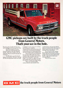 1969 Ad General Motors Pickup Truck Vehicle Transportation Agriculture Motor SF1