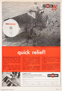 1968 Ad Starline 85 Harvard Illinois Tractor Rotaspreader Agriculture SF1