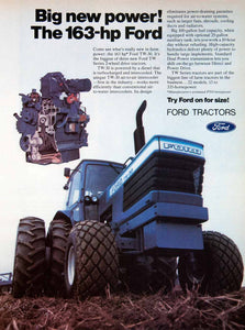 1979 Ad Ford Tractor TW-30 Engine Farming Agriculture TW Series Tank Farmer SF1