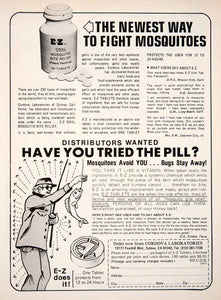 1979 Ad Mosquitoes Cordova Laboratories Calumet City Illinois Mission Hills SF1