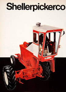 1968 Ad AVCO New Idea Uni System Sheller Picker Combine Chopper Farming SF2