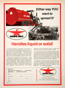 1977 Ad Hawk Bilt Slurry System Spreader Manure Tractor PTO-Driven Vinton SF3