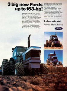 1980 Ad Ford Tractors Farming Machinery Equipment Agriculture Transmission SF3