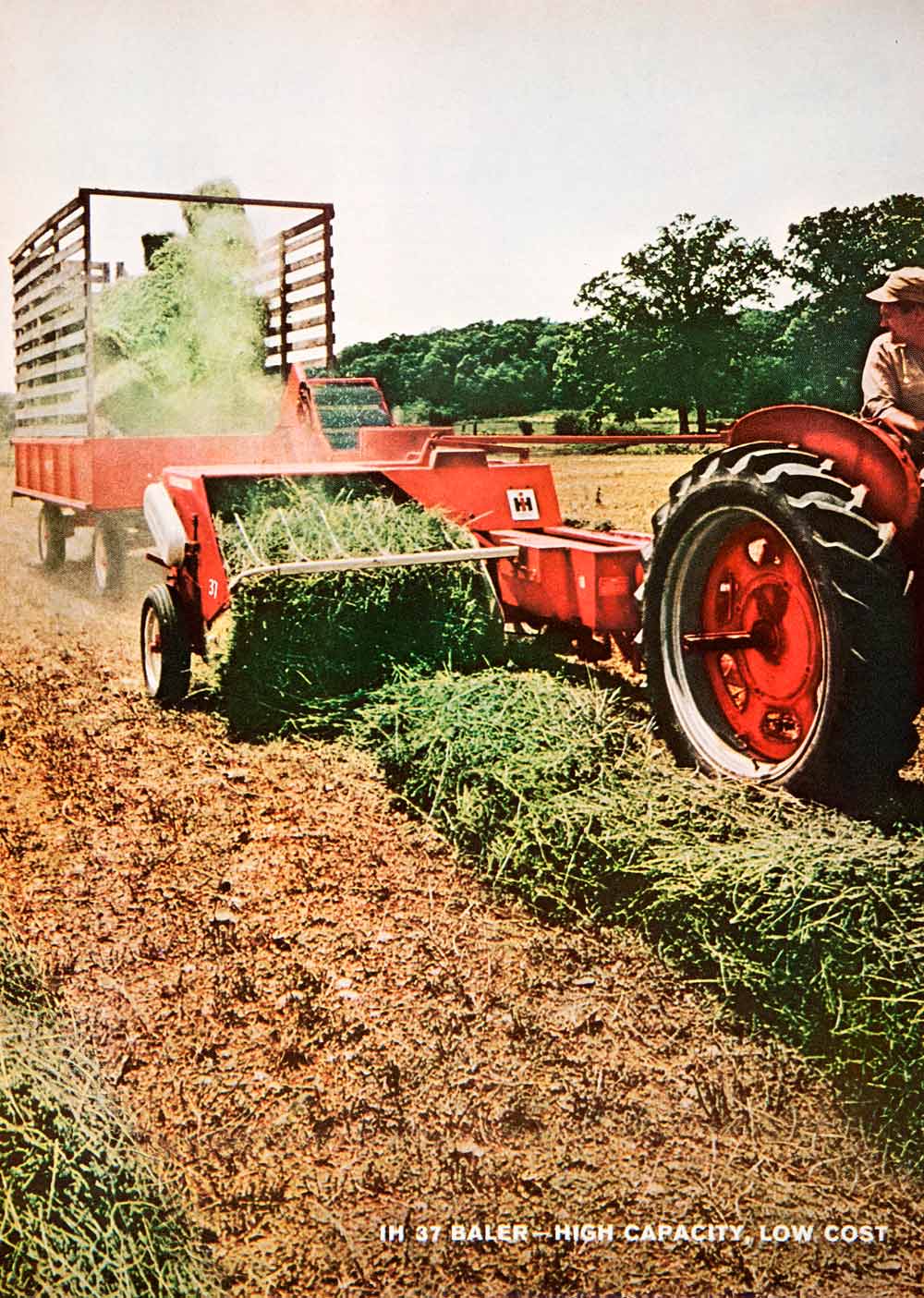 洋書 INTERNATIONAL HARVESTER FARM EQUIPMENT 1965 Ad International Harvester Farming Machinery Equipment