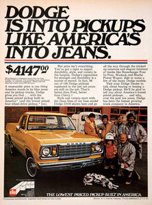 1978 Ad Dodge Pickup Truck Automobile Firefighters Advertisement Dalmation SF4