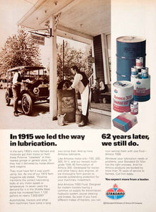 1977 Ad Standard Oil Lubricant Amoco 300 Motor Polarine Agriculture Farming SF4
