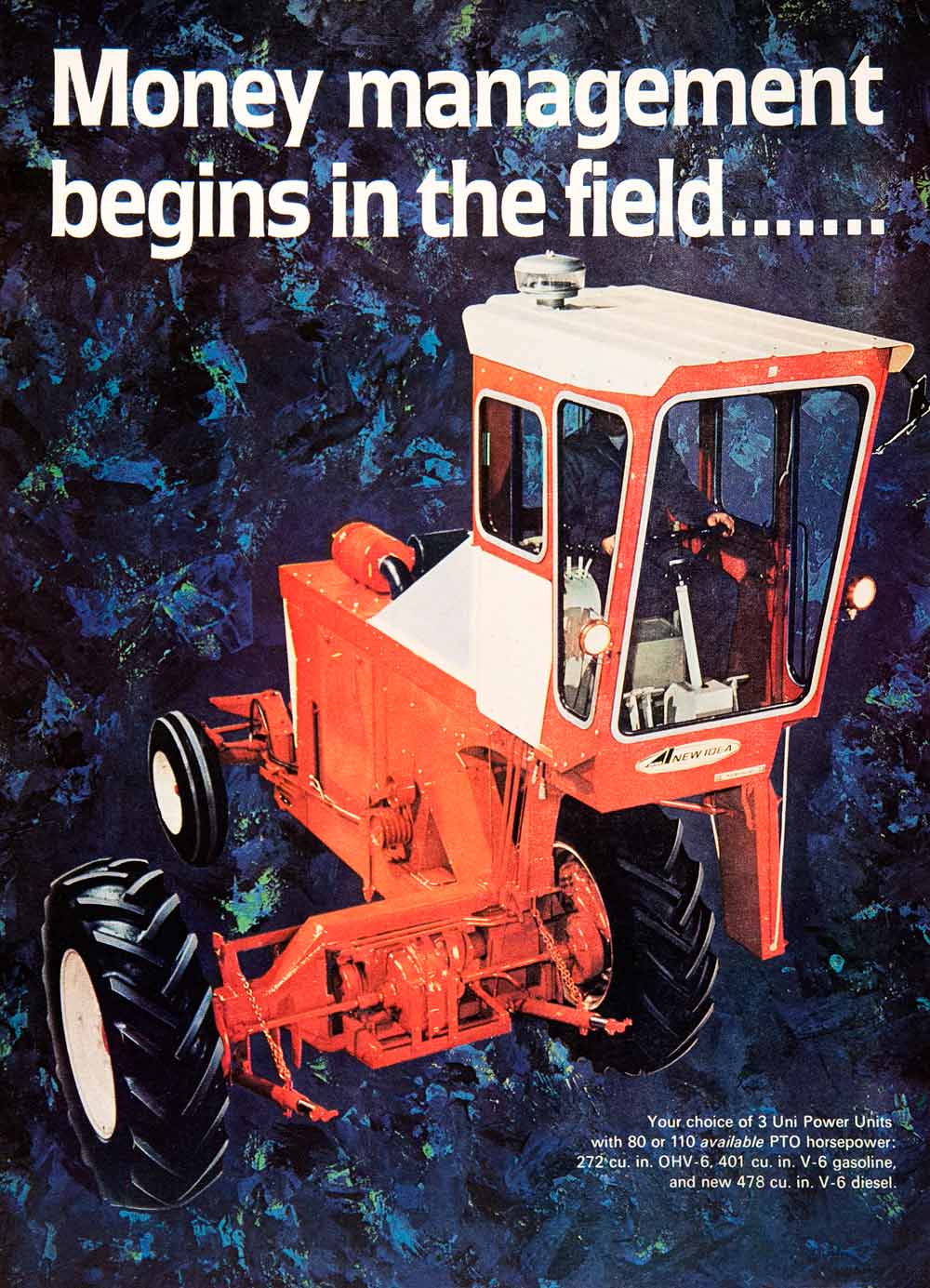 1967 Ad AVCO New Idea Farm Equipment Coldwater Ohio Harvest Advertisement SF4