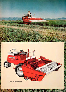 1967 Ad 275 Windrower International Harvester Chicago Illinois Agriculture SF4
