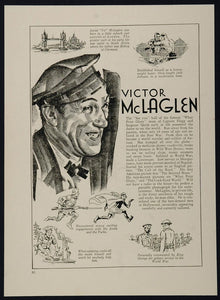 1933 Joel McCrea Victor McLaglen Actor Movie Film Star - ORIGINAL