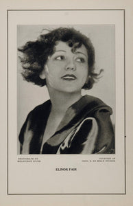 1927 Silent Film Elinor Fair Cecil B. De Mille Studios - ORIGINAL