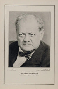 1927 Silent Film Star Rudolph Schildkraut De Mille - ORIGINAL