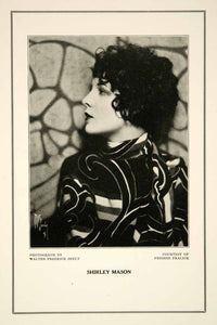 1927 Print Shirley Mason Actress Silent Film Era Portrait Walter Fredrick Seely