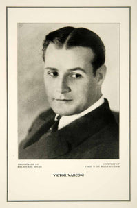 1927 Print  Victor Varconi Actor Silent Film Hungarian Melbourne Spurr Portrait