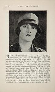 1925 Barbara Bedford Constance Bennett Silent Film - ORIGINAL HISTORIC IMAGE