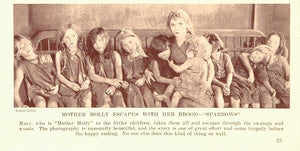 1927 Print Silent Film Scene Sparrows Mary Pickford - ORIGINAL