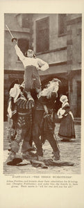 1927 Print Scene Three Musketeers Douglas Fairbanks - ORIGINAL