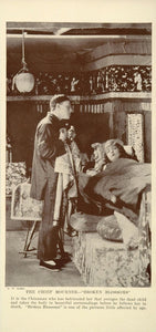 1927 Print Film Scene Broken Blossoms Lillian Gish - ORIGINAL