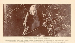 1927 Print Silent Film Scene Goose Woman Louise Dresser - ORIGINAL