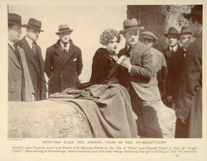 1927 Print Film Scene Tess of D'Urbervilles Stonehenge - ORIGINAL