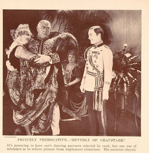 1927 Print Silent Film Beverly of Graustark Scene Marion Davies Movie Dancing