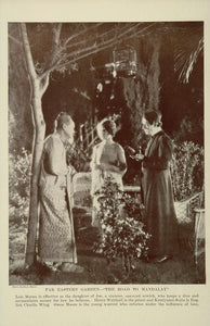1927 Print Film Scene Road to Mandalay Kamiyama Sojin - ORIGINAL