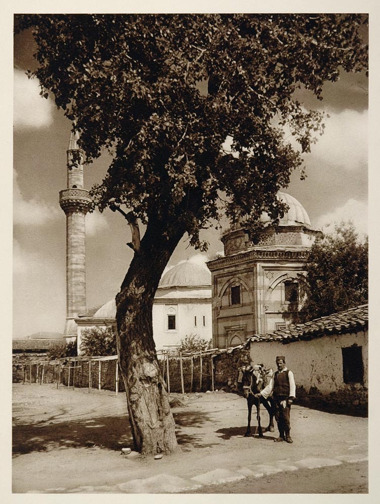 1926 Allahdeja Mosque Uskub Skopje Macedonia Republic - ORIGINAL SLAV1
