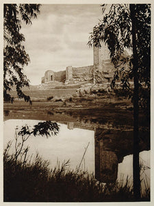 1925 City Wall Rio Tinto River Niebla Andalusia Spain - ORIGINAL SP1