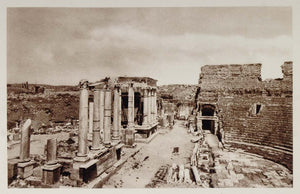1928 Ruins Roman Theatre Teatro Romano Merida Spain - ORIGINAL PHOTOGRAVURE SP2