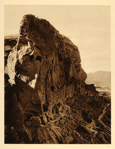1925 Cave Dwellings Cuevas Almeria Spain Photogravure - ORIGINAL SP3
