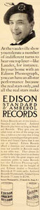 1910 Ad Edison Vaudeville Show Lauder Phonograph Record - ORIGINAL SP4
