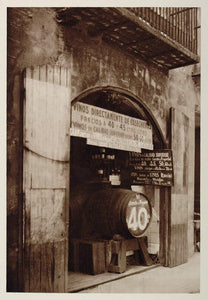1928 Tienda de Vino Wineshop Weinladen Barcelona Spain - ORIGINAL SPAIN3