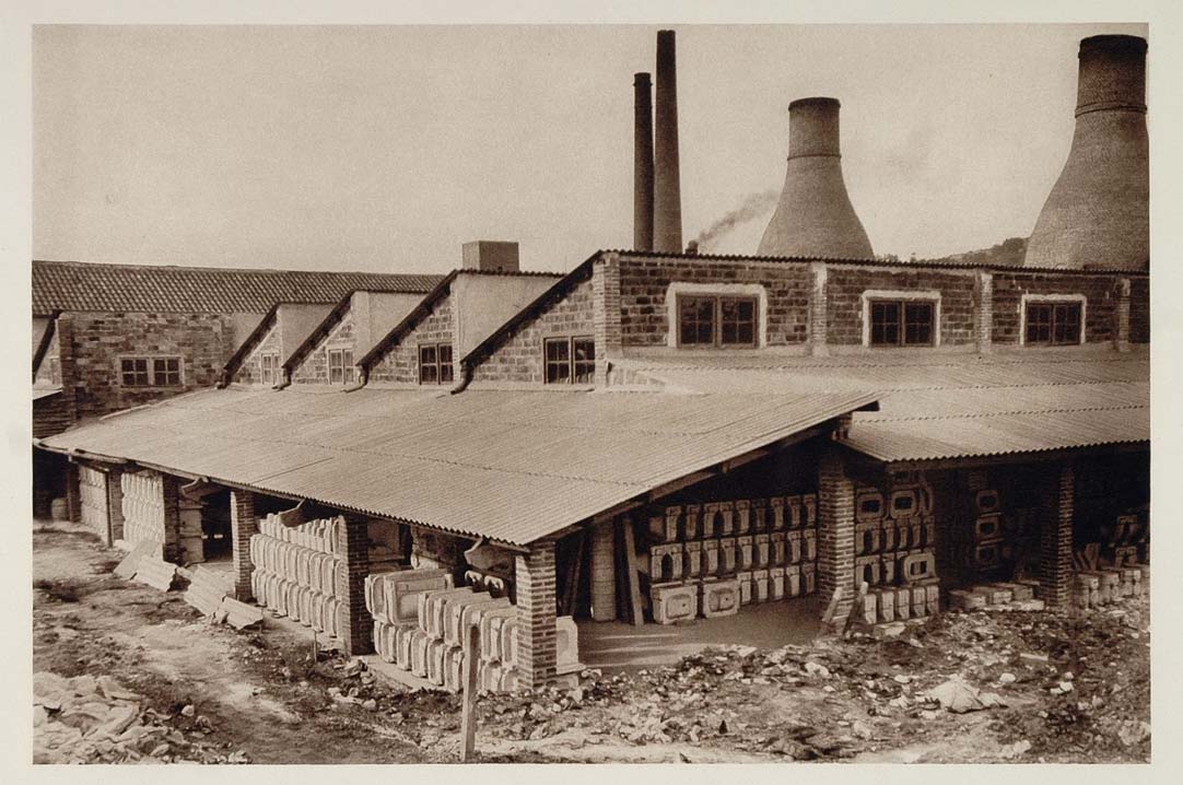 1928 Loza Porcelain Stoneware Factory Barcelona Spain - ORIGINAL SPAIN3