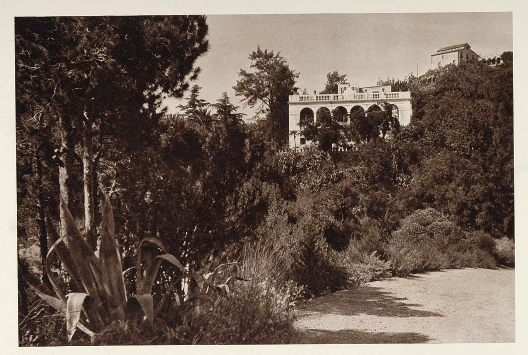 1928 Mountain Villa Catalonia Barcelona Spain Weber - ORIGINAL SPAIN3