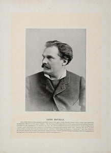 1894 Opera Luigi Ravelli Tenor Del Puente Baritone - ORIGINAL STAGE2