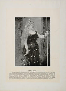 1894 Opera Emma Juch Walter Damrosch Musical Director - ORIGINAL STAGE2