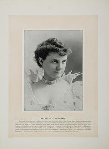 1894 Opera Fatmah Diard Theater Actor John T. Raymond - ORIGINAL STAGE2