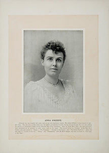 1894 Opera Theater Ida Mulle Anna O'Keefe Comic Comedy - ORIGINAL STAGE2