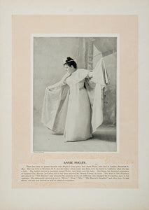 1894 Theater Stage Actors Herbert Kelcey Annie Pixley - ORIGINAL STAGE2