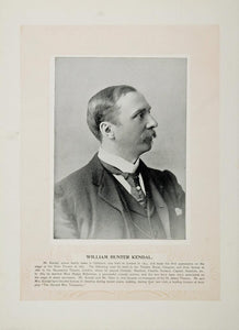 1894 Theater Stage William Hunter Kendal Rose Coghlan - ORIGINAL STAGE2