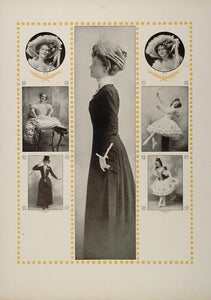 ORIG 1910 Print Adeline Genee Will Bradley Ballet Dance - ORIGINAL STAGE3